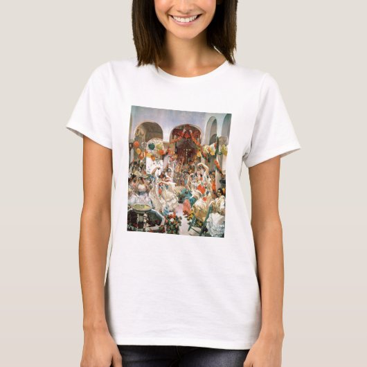 Sevilla (olie op het canvas) t-shirt (Voorkant)
