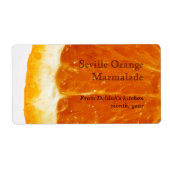 Sevilla oranje marmelade label (Voorkant)