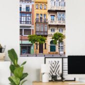 Sevilla, poster Spanje (Thuiskantoor)