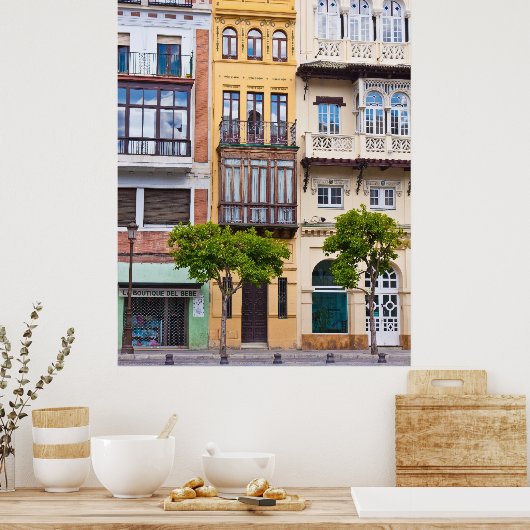 Sevilla, poster Spanje (Keuken)