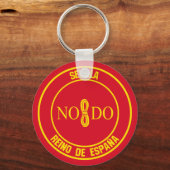 Sevilla Round Emblem Sleutelhanger (Voorkant)