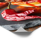 Sevilla Sizzle: sensatie van chorizo Poster (Hoek)