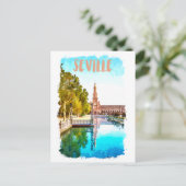  Sevilla Spanje Andalusië Briefkaart (Staand voorkant)