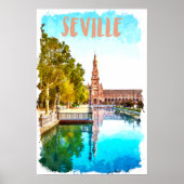  Sevilla Spanje Andalusië Poster (Voorkant)