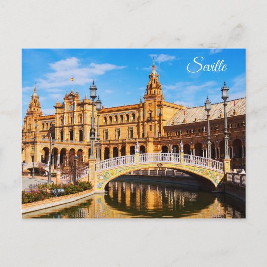 Sevilla Spanje briefkaart (Voorkant)