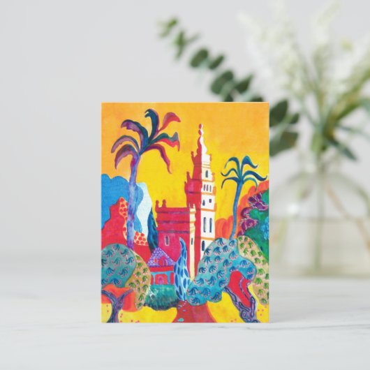 Sevilla. Spanje. Briefkaart (Staand voorkant)