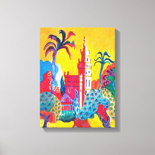 Sevilla, Spanje. Canvas Afdruk (Voorkant)