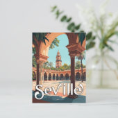  Sevilla, Spanje - Classic Spaans Souvenir Briefkaart (Staand voorkant)