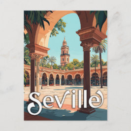 Sevilla, Spanje - Classic Spaans Souvenir Briefkaart