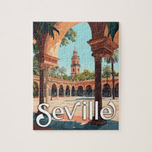  Sevilla, Spanje - Classic Spaans Souvenir Legpuzzel