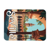  Sevilla, Spanje - Classic Spaans Souvenir Magneet (Horizontaal)