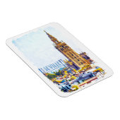 Sevilla Spanje Kathedraal Stad Uitzicht Magneet (Rechterzijde)