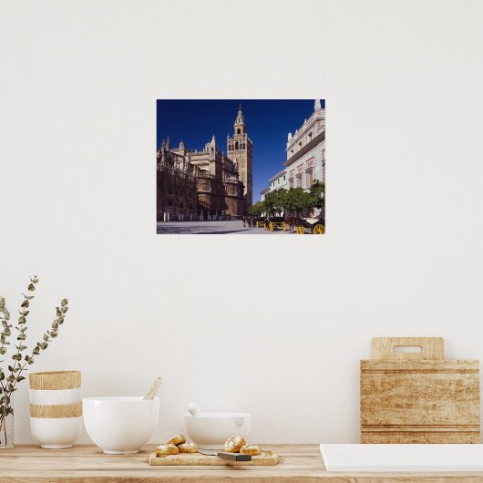 Sevilla, Spanje | La Giralda Poster (Keuken)
