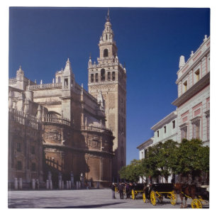 Sevilla, Spanje   La Giralda Tegeltje