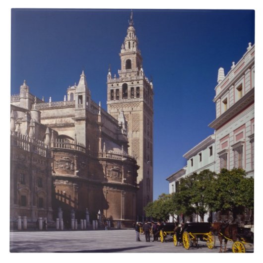 Sevilla, Spanje | La Giralda Tegeltje (Voorkant)