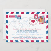 Sevilla, Spanje Luchtpost Huwelijksfeest na de bru Kaart (Voorkant)