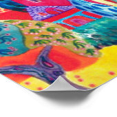 Sevilla Spanje. Poster (Hoek)