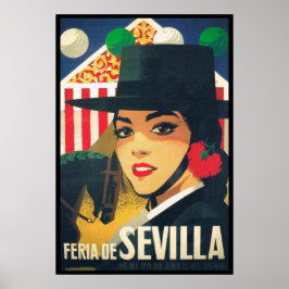 Sevilla, Spanje Poster