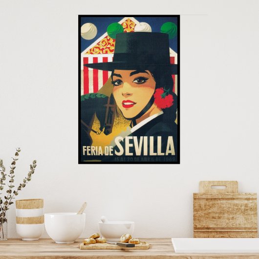 Sevilla, Spanje Poster (Keuken)