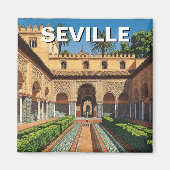 Sevilla Spanje Real Alcazar Magneet (Voorkant)