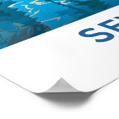 Sevilla Spanje Reisprint Poster (Hoek)