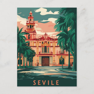 Sevilla Spanje Reizen Briefkaart