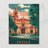 Sevilla Spanje Reizen Briefkaart (Voorkant)