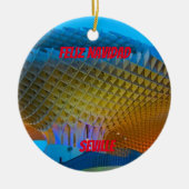 Sevilla Spanje Schilderachtig Ornament (Voorkant)