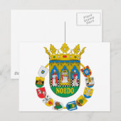 Sevilla (Spanje) Wapenbekleding2 Briefkaart (Voorkant / Achterkant)