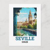 Sevilla Tijdloze Schoonheid van Andalusië Spanje R Briefkaart (Voorkant)