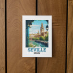 Sevilla Tijdloze Schoonheid van Andalusië Spanje R Briefkaart<br><div class="desc">Leg de tijdloze schoonheid van Sevilla vast met dit Sevilla briefkaart! Met iconische elementen van de stad - zoals de Giralda-toren, Plaza de España en de charme van de flamencocultuur - brengt dit ontwerp het rijke erfgoed van Andalusië tot leven. Perfect als reissouvenir of een doordacht cadeau, dit briefkaart heeft...</div>