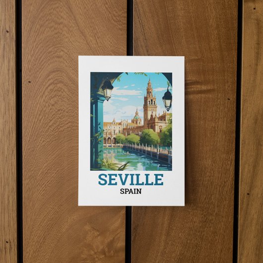 Sevilla Tijdloze Schoonheid van Andalusië Spanje R Briefkaart