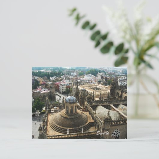 Sevilla van het Briefkaart La Giralda (Staand voorkant)