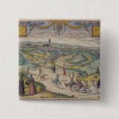 Sevilla Vierkante Button 5,1 Cm (Voorkant)