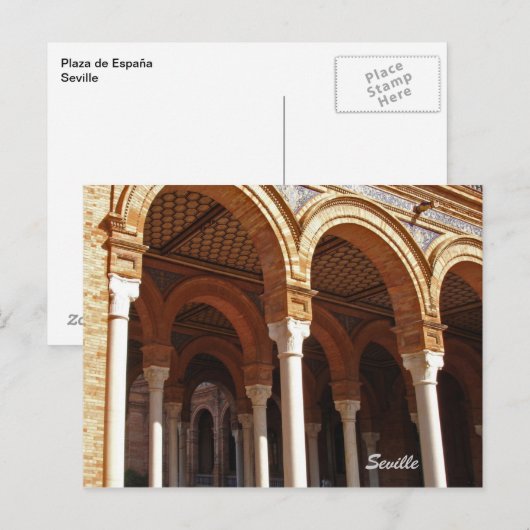 Seville Briefkaart (Voorkant / Achterkant)
