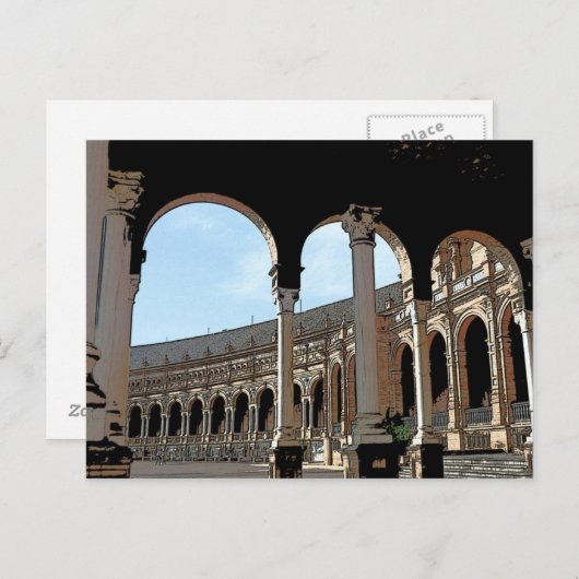 Seville Briefkaart (Voorkant / Achterkant)