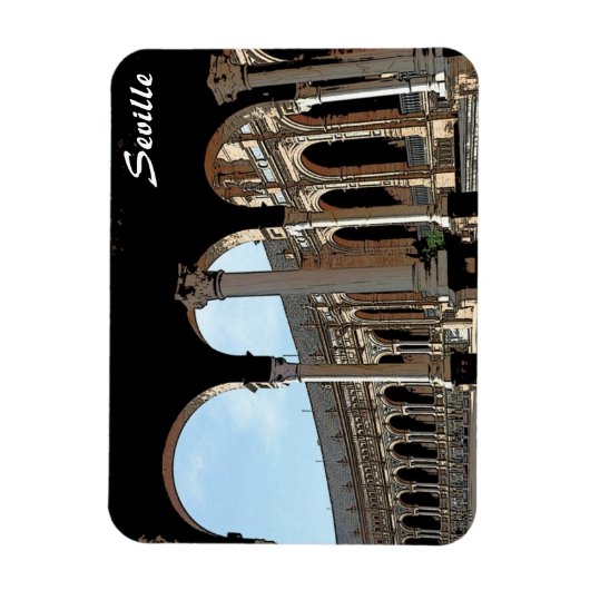 Seville Magnet Magneet (Verticaal)