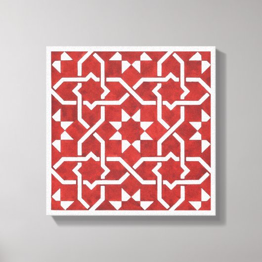 SEVILLE-mozaïek Canvas Afdruk (Voorkant)