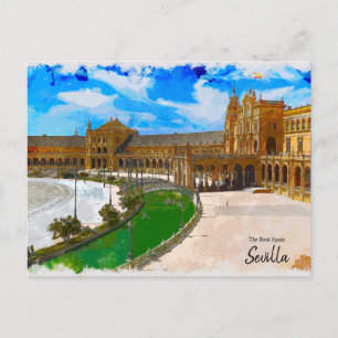 Seville Plaza de Espana Briefkaart