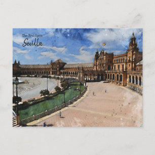 Seville Plaza de Espana Briefkaart
