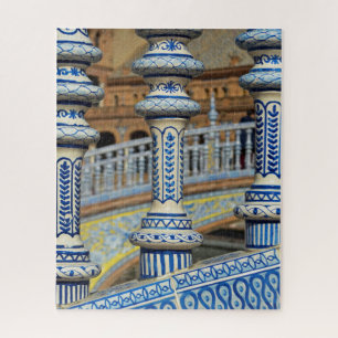 Seville Plaza de Espana Columns Legpuzzel
