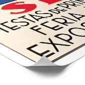 Seville Print Spanje Reisposter Spaanse Kunst (Hoek)