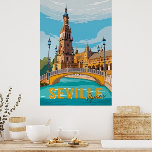 Seville, Spain Poster (Keuken)