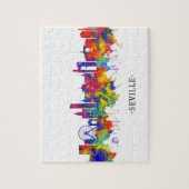 Seville Spanje Skyline Legpuzzel (Verticaal)