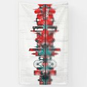 Seville Spanje Skyline Spandoek (Verticaal)