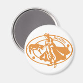 Seville Stamp Magneet (Voorkant / Achterkant)