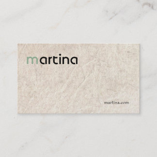 Seville X Visitekaartje