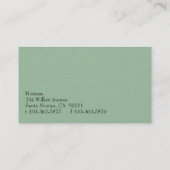 Seville X Visitekaartje (Achterkant)