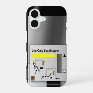 Sevofluraan Verdampingsanesthesie iPhone 16 Hoesje