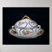 Sevres bowl en bord, 1764 poster (Voorkant)